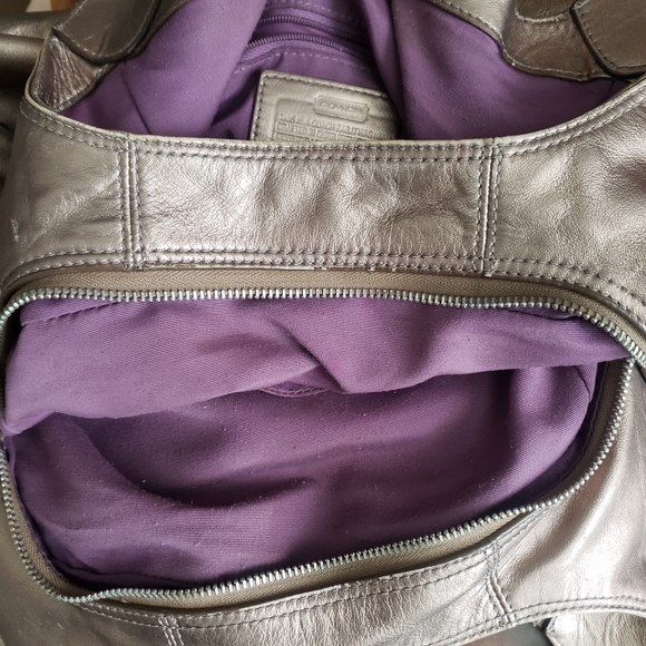 Coach Soho Lynn Metallic Bag - Picture 4 of 9